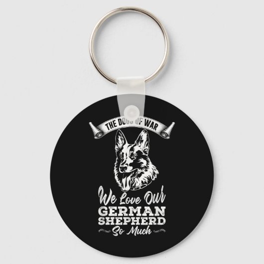 De honden van de oorlog, we houden van sleutelhanger (Voorkant)