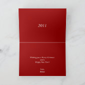 de honden van Laura Feestdagen Kaart (Binnen)