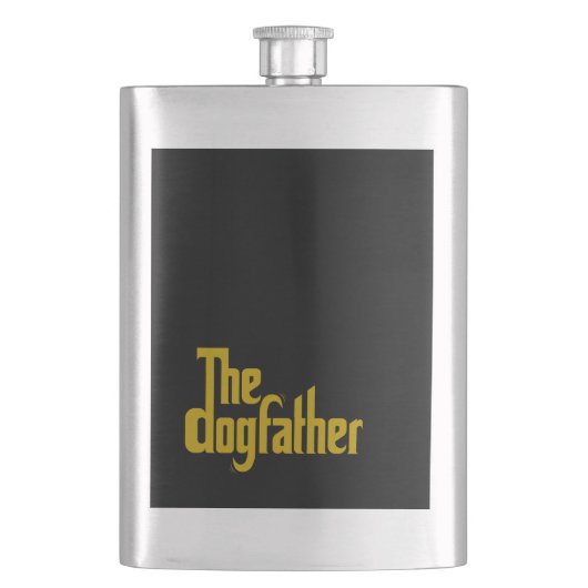 De Hondenpapa - Honden Vader Vaderdag cadeau Flacon (Voorkant)