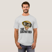 DE HONDENVADER GRAPPIGE HONDENVADER T-SHIRTS HEREN (Voorkant volledig)