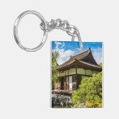 De hondo of de hoofdhal in Ginkaku-Ji, Kyoto Sleutelhanger (Voorkant Links)