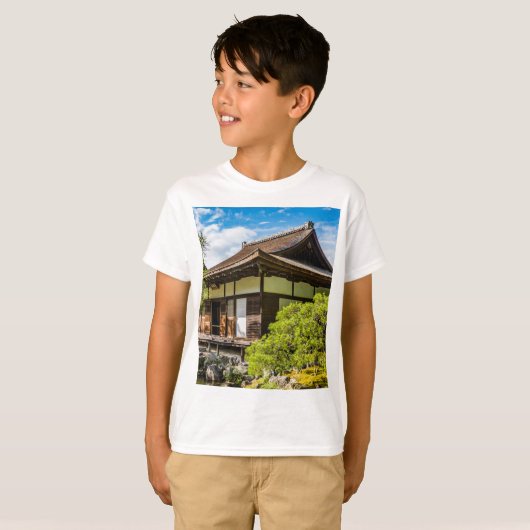 De hondo of de hoofdhal in Ginkaku-Ji, Kyoto T-shirt (Voorkant volledig)