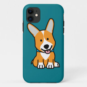 De hondpuppy van een hond gelukkige Pembroke Case-Mate iPhone Case