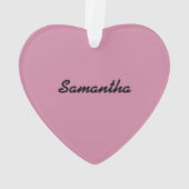 De hondpuppy van een hond gelukkige Pembroke Ornament (achterkant)