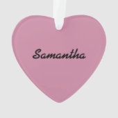 De hondpuppy van een hond gelukkige Pembroke Ornament (achterkant)