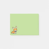 De hondpuppy van een hond gelukkige Pembroke Post-it® Notes (Voorkant)