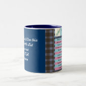 De Honey Do lijst voor twee! Tweekleurige Koffiemok (Center)