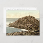 De Honeycombs, Giant's Causeway, County Antrim Briefkaart (Voorkant / Achterkant)