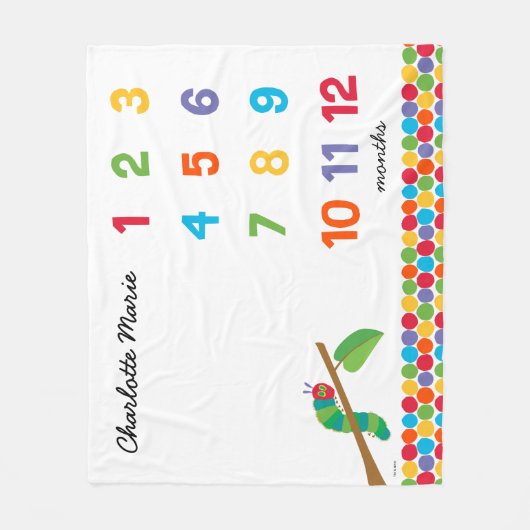 De Hongaarse derde pijler | Baby Maandelijkse mijl Fleece Deken (Voorkant)