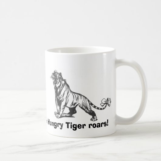 De Hongaarse tijger roert! Koffiemok (Rechts)