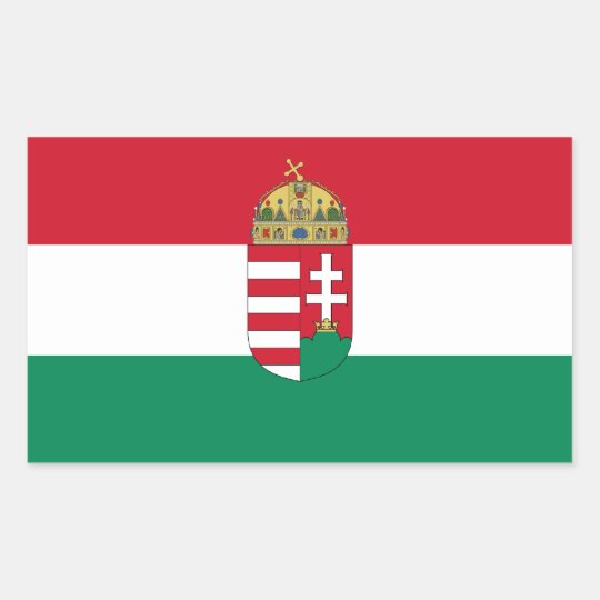 De Hongaarse Van 1940 Vlag Van Hongarije Rechthoekige Sticker Zazzle Nl