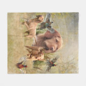 De Hongaarse Wirehaired Vizsla Fleece Deken (Voorkant (Horizontaal))