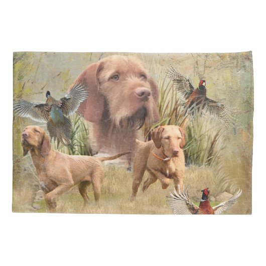 De Hongaarse Wirehaired Vizsla Kussensloop (Achterkant)