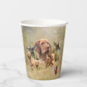 De Hongaarse Wirehaired Vizsla Papieren Bekers (Achterkant)