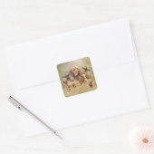 De Hongaarse Wirehaired Vizsla Vierkante Sticker (Envelop)