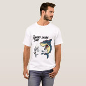 De hongerige haaienschrik t-shirt (Voorkant volledig)