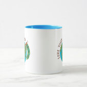 De hongerige rups houdt van jullie planeet mok (Midden)