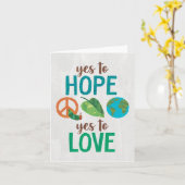 De hongerige rups ja tegen hoop kaart (Gele Bloem)