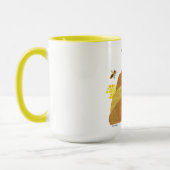 De hongerige rups redt de bijen mok (Links)