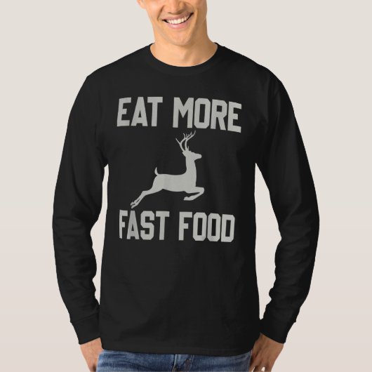 De hongersnood eet meer voedsel voor de honger t-shirt (Voorkant)