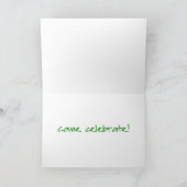 "De Honing Aloha" viert! Kaart (Binnen)