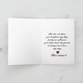 De honingbijen van mij? feestdagen kaart (Binnen)