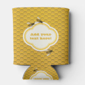 De Honingraat en Bijen Blikjeskoeler (Achterkant)