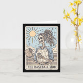 De Honkbal Mom Tarot Kaart Funny Moederdag Socc (Gele Bloem)