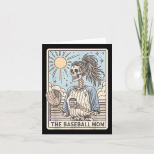 De Honkbal Mom Tarot Kaart Funny Moederdag Socc