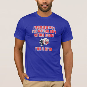 De honkbal t-shirt