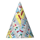 De honkbalherinneringen van Charlie Brown Feesthoedjes (Achterkant)