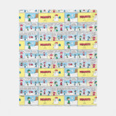 De honkbalherinneringen van Charlie Brown Fleece Deken (Voorkant)