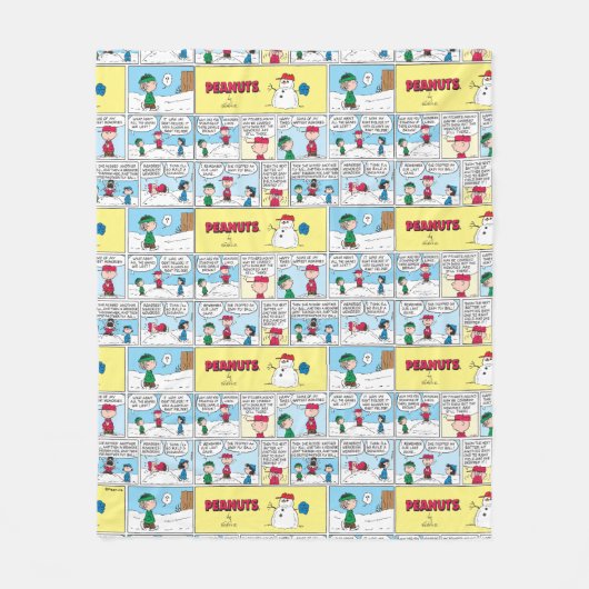 De honkbalherinneringen van Charlie Brown Fleece Deken (Voorkant)