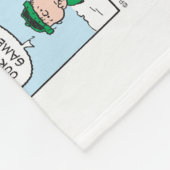 De honkbalherinneringen van Charlie Brown Fleece Deken (Hoek)