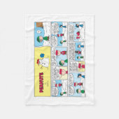 De honkbalherinneringen van Charlie Brown Fleece Deken (Voorkant)