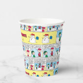 De honkbalherinneringen van Charlie Brown Papieren Bekers (Rechts)