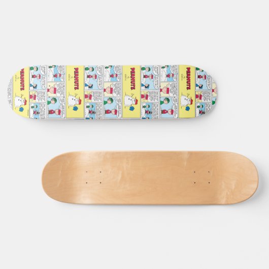 De honkbalherinneringen van Charlie Brown Persoonlijk Skateboard (Horizontaal)