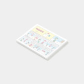 De honkbalherinneringen van Charlie Brown Post-it® Notes (Schuin)