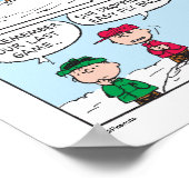 De honkbalherinneringen van Charlie Brown Poster (Hoek)