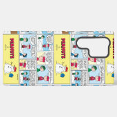De honkbalherinneringen van Charlie Brown Samsung Galaxy Hoesje (Achterkant horizontaal)