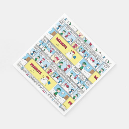 De honkbalherinneringen van Charlie Brown Servet (Hoek)