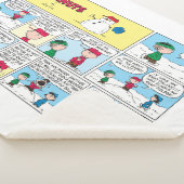 De honkbalherinneringen van Charlie Brown Sherpa Deken (3/4)