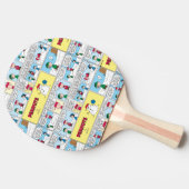 De honkbalherinneringen van Charlie Brown Tafeltennisbatje (Zijkant)
