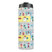 De honkbalherinneringen van Charlie Brown Thermosbeker (Voorkant)