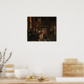 De Hooch - Happy Company Poster (Keuken)