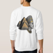 De hoodie van de mannen van de farao trui (Achterkant)