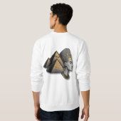 De hoodie van de mannen van de farao trui (Achterkant volledig)