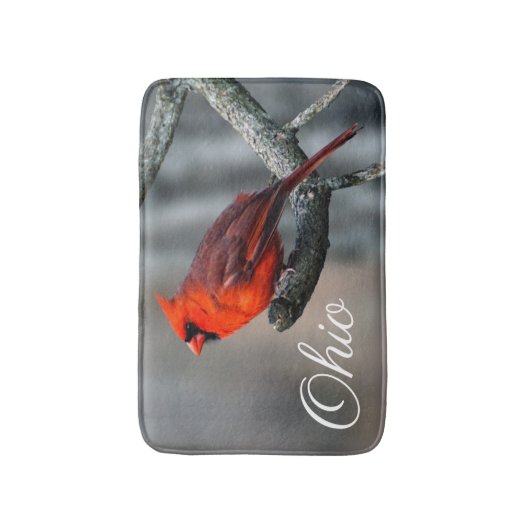 De hoofd Badmat van Ohio (Voorkant Verticaal)