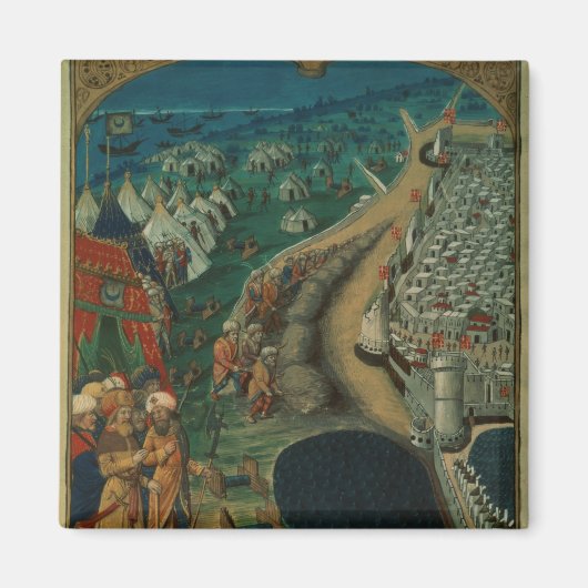 De hoofdadviseur van Mohammed II Magneet (Voorkant)