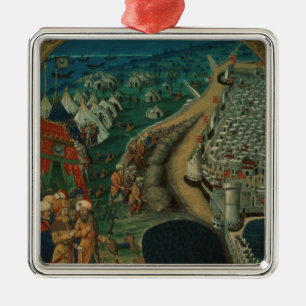 De hoofdadviseur van Mohammed II Metalen Ornament